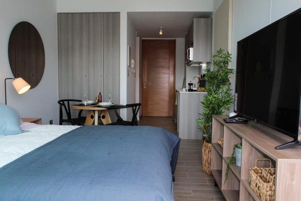 HOM I Studio Frente al Mall I Cocina Equipada I Wifi PNB 1812